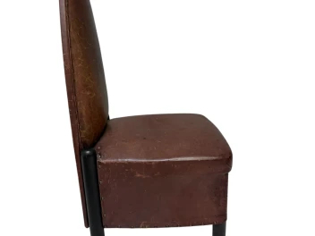 Art Deco Amsterdamse School High-Back Side Chair by Michel de Klerk, 1916/1925